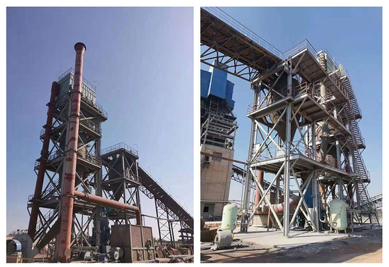 Вертикальный минеральный минируя цех заточки 23T/H -220T/H шлака