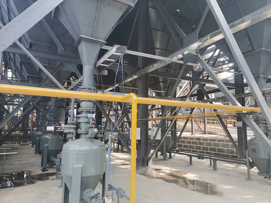 Положительное давление транспортируя тип плотный PLC силосохранилища оборудования пневматический транспортировать участка